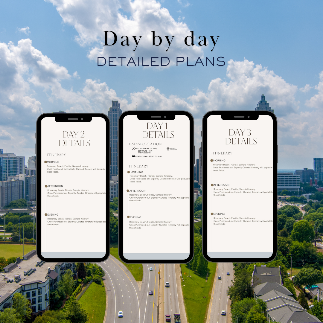 Atlanta,GA 3day Itinerary