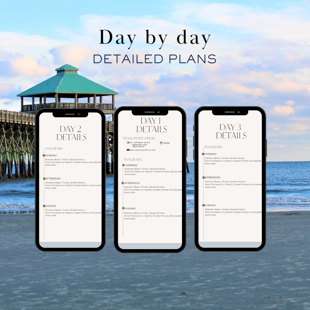 Charleston, SC 3day Itinerary