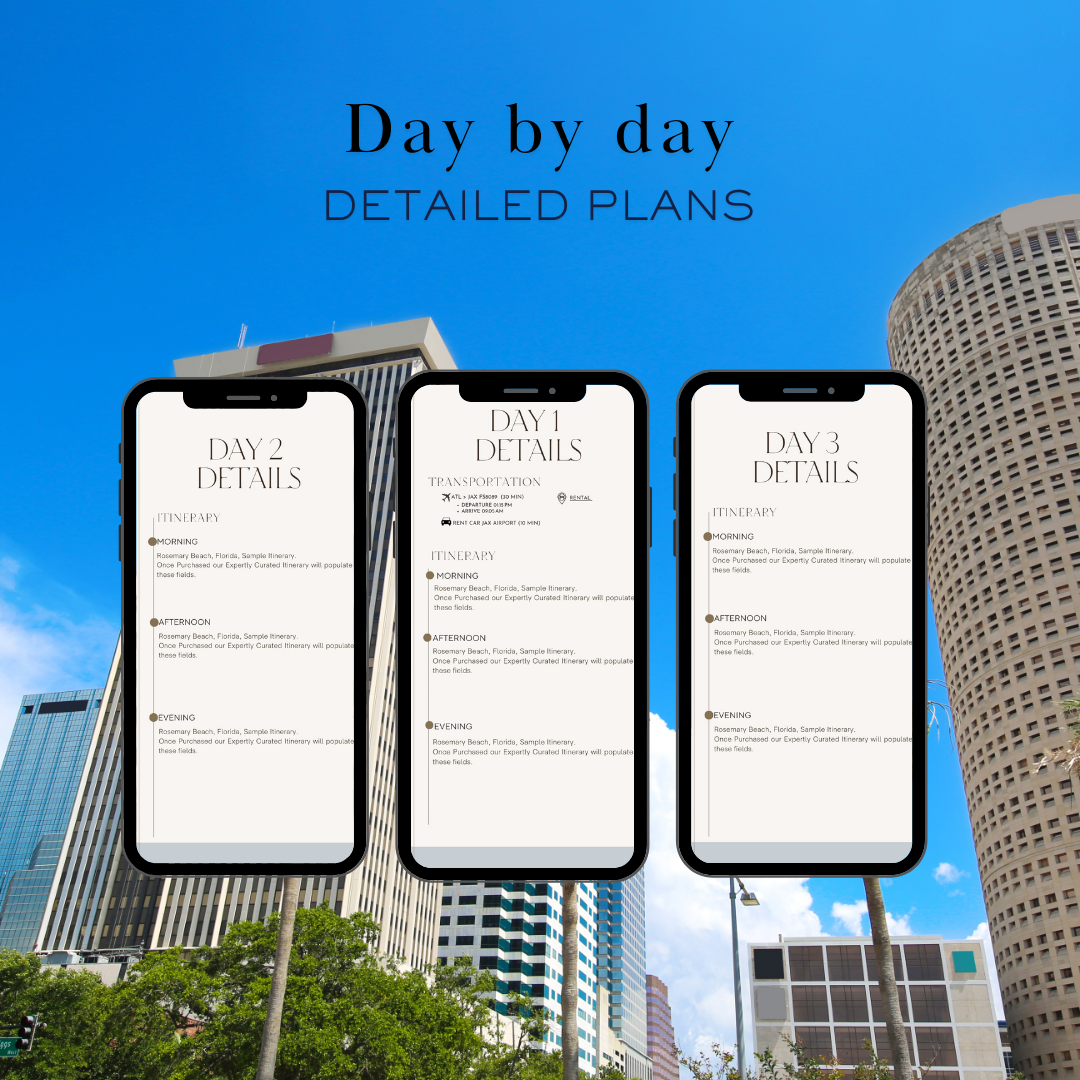 Tampa Bay, FL 3day Itinerary