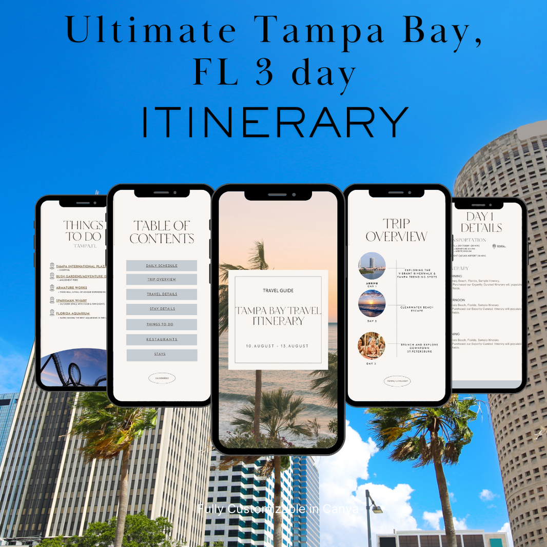 Tampa Bay, FL 3day Itinerary