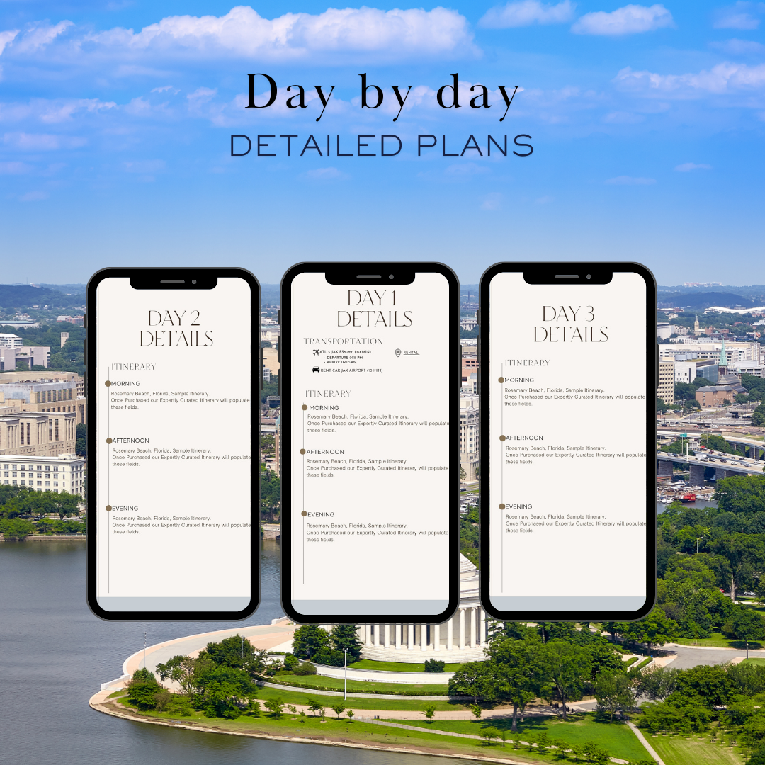 Washington, DC 3day Itinerary