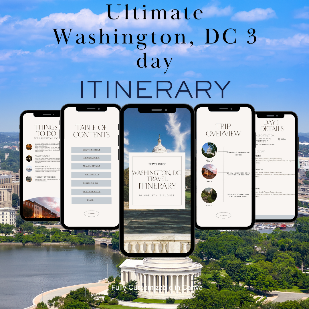 Washington, DC 3day Itinerary