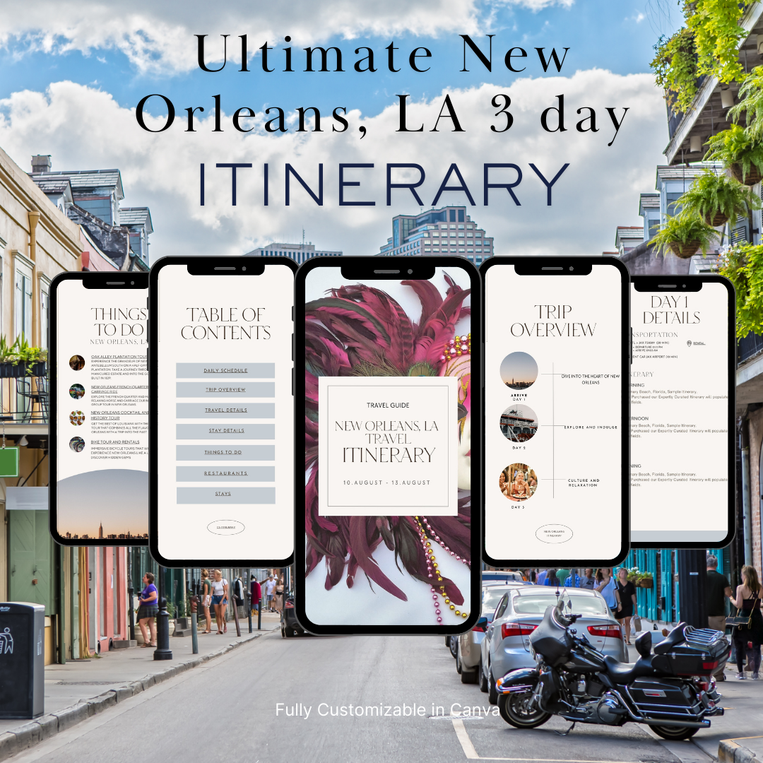 New Orleans, LA 3day Itinerary